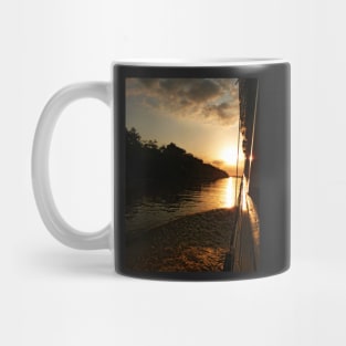 Sunset on the Amazon River Mug